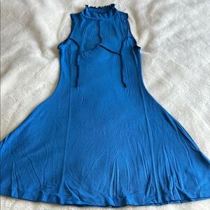 Urban Outfitters Blue Sleeveless Dress